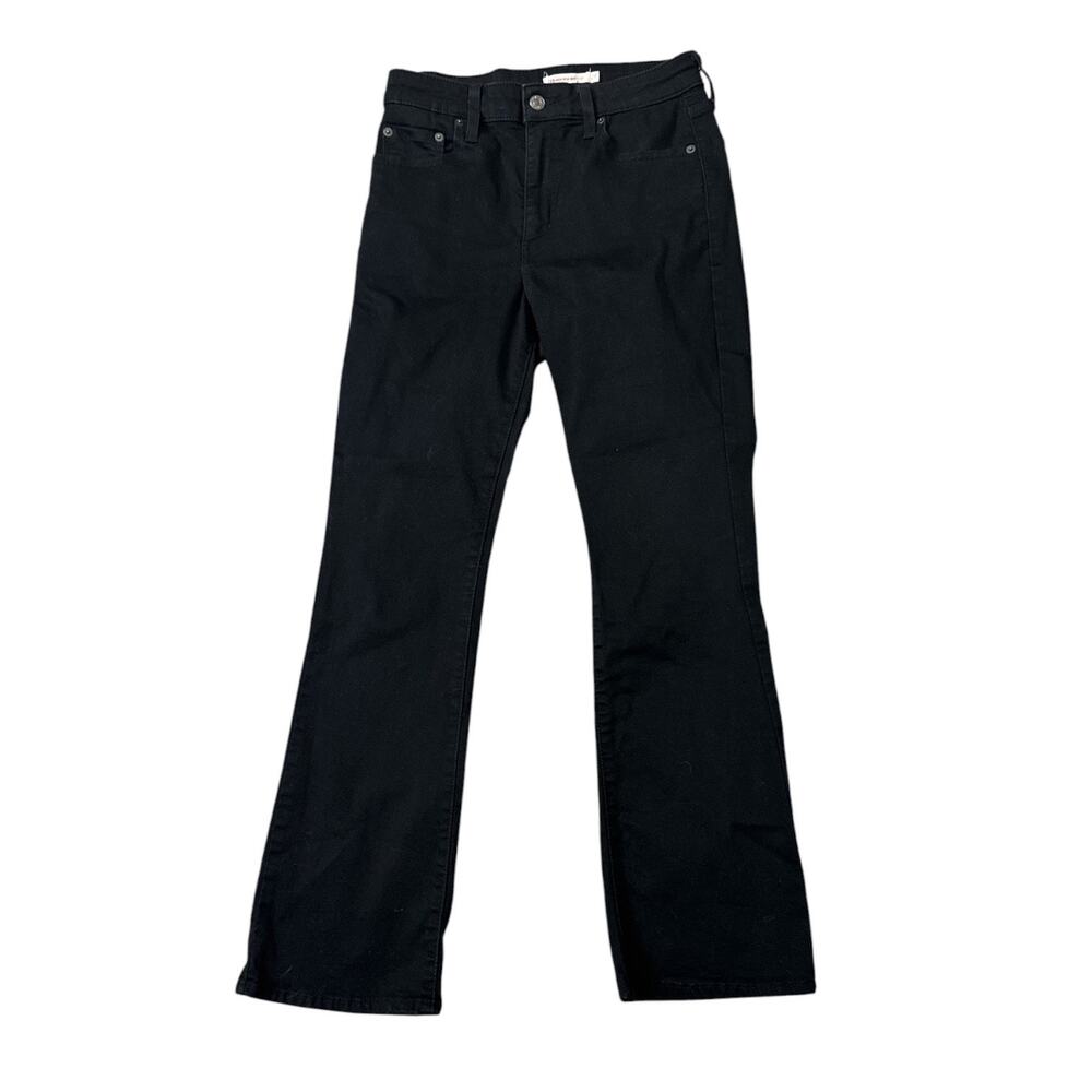 Levi’s Black 725 High Rise Bootcut 5 Pocket Jeans